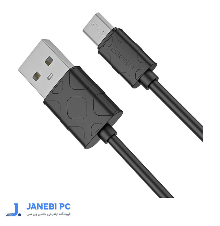 کابل شارژ USB به MicroUSB باسئوس 2.1 امپر مدل CAMUN-01