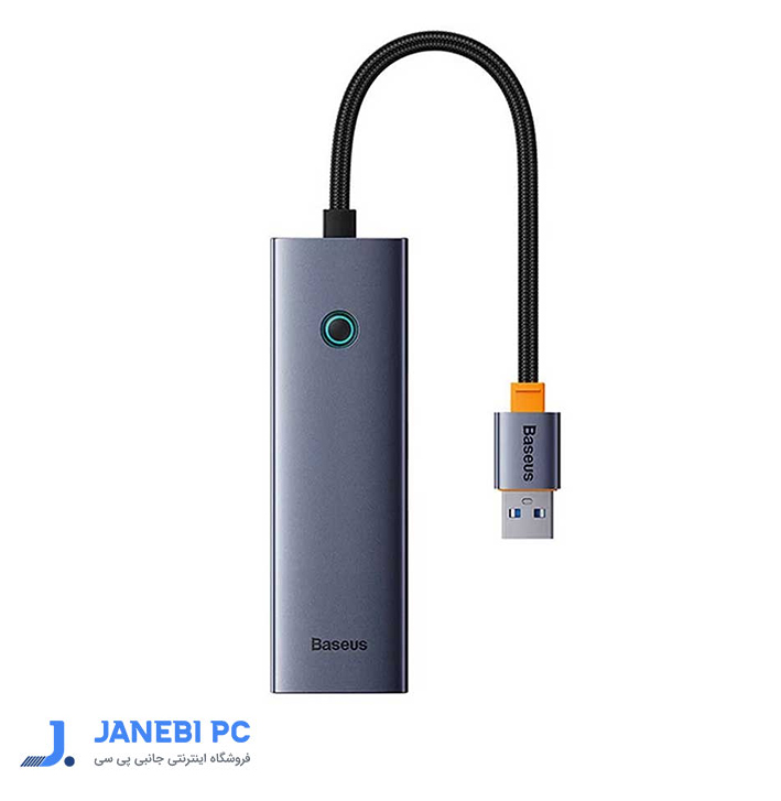 هاب USB 3.0 چهار پورت بیسوس مدل Flite B0005280A813-02