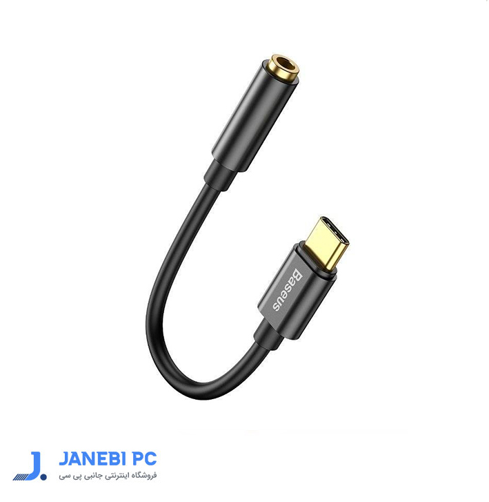 مبدل USB-C به جک 3.5 باسئوس مدل CATL54-01