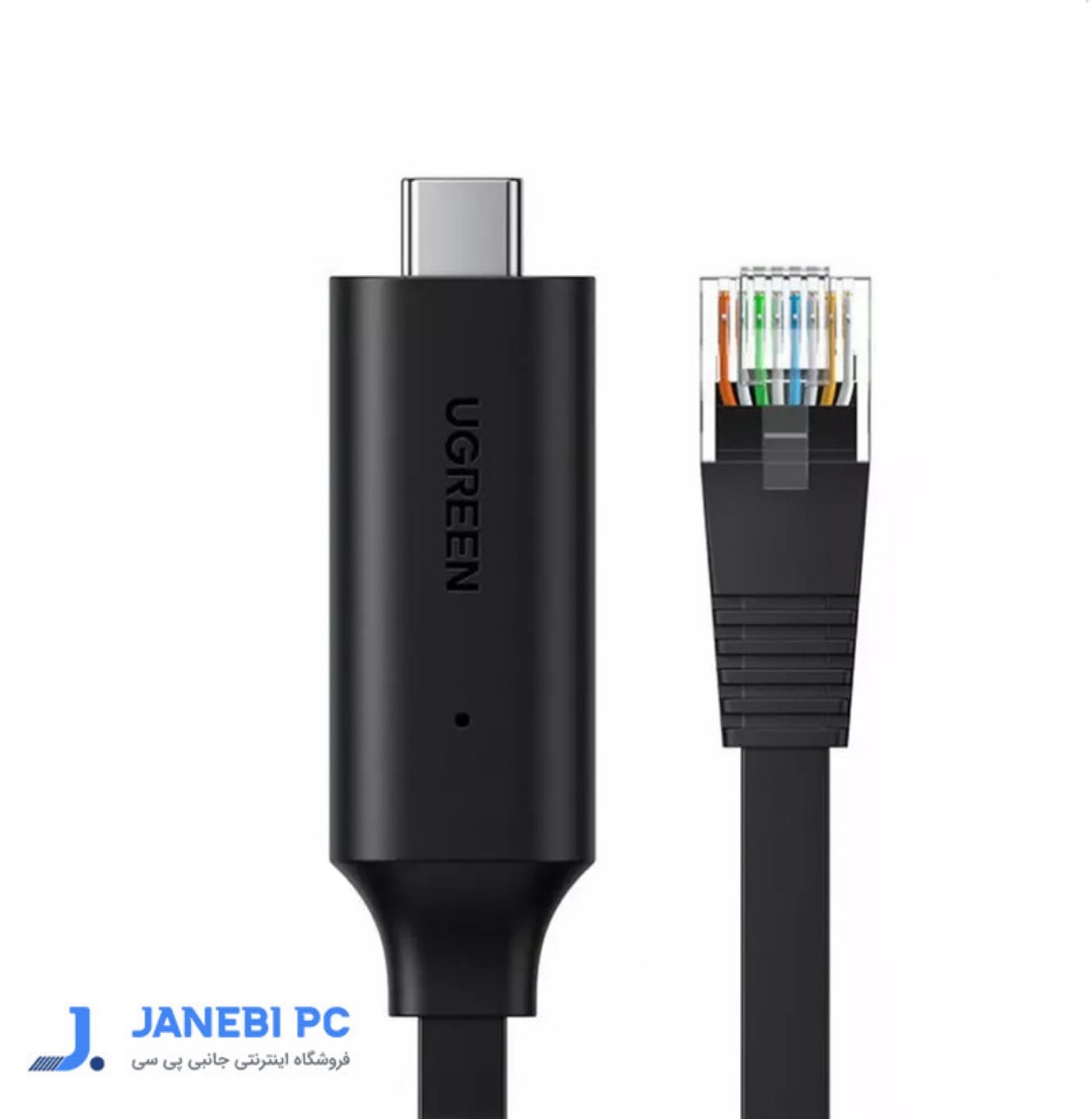 کابل USB 2.0 به LAN تخت یوگرین 60813 CM204 طول 3 متر