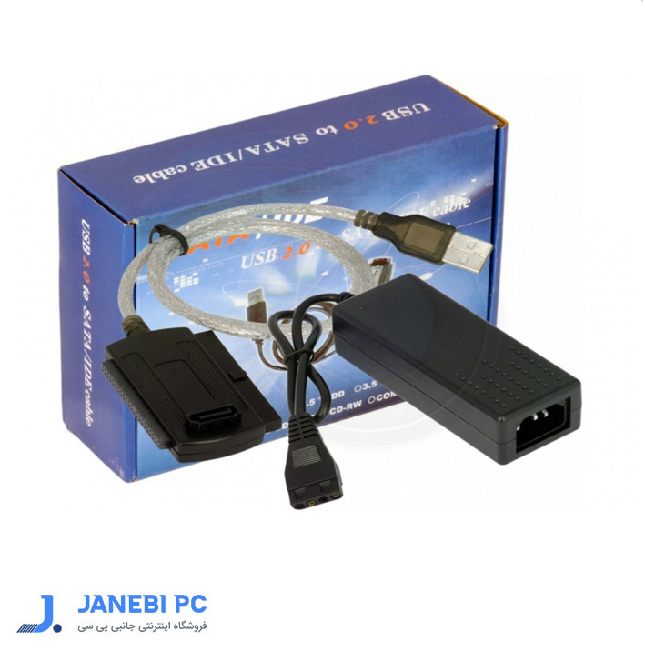 مبدل SATA به IDE به USB2.0 جی پی سی J.P.C