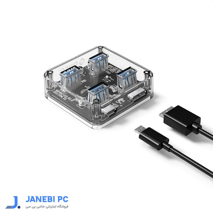هاب 4 پورت USB3.0 جی پی سی مدل VS545