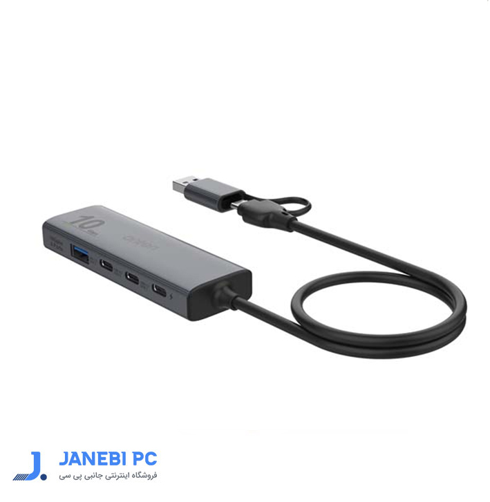 هاب 4 پورت USB 3.0/USB-C اونتن مدل UCA612