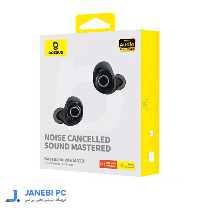 هندزفری بلوتوثی 5.3 بیسوس Bowie MA20 A00054600113-00