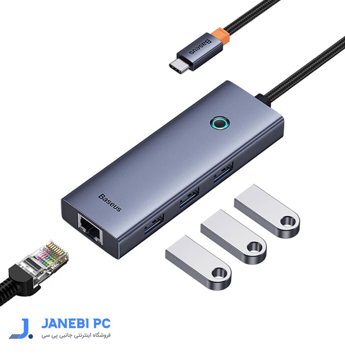 هاب 4 پورت USB-C باسئوس مدل B0005280A813