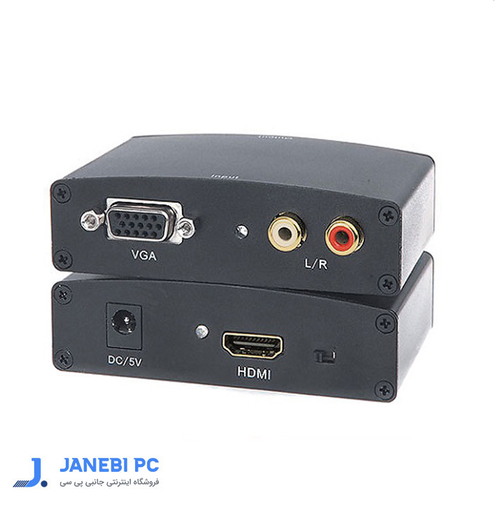 مبدل VGA به HDMI ونتولینک مدل J.P.C