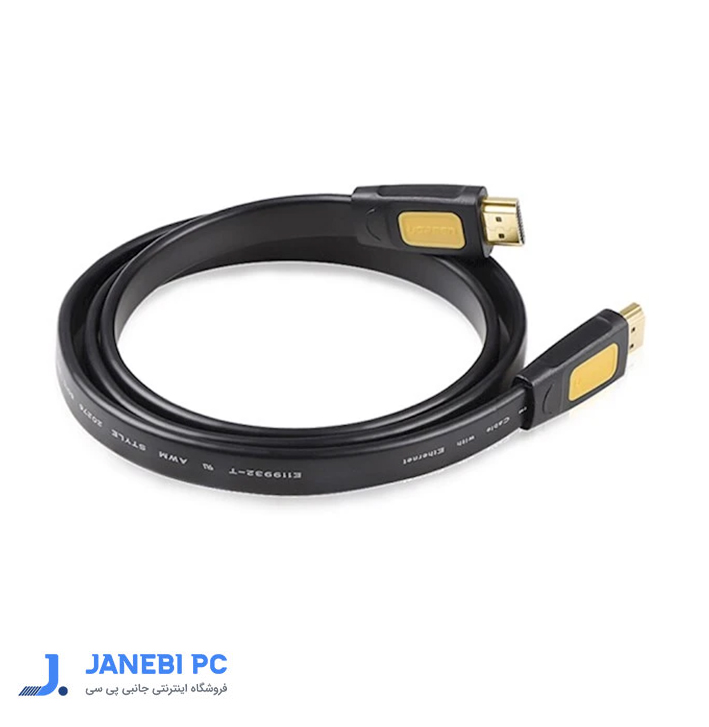 کابل HDMI فلت یوگرین مدل 11187 HD101 طول 5 متر