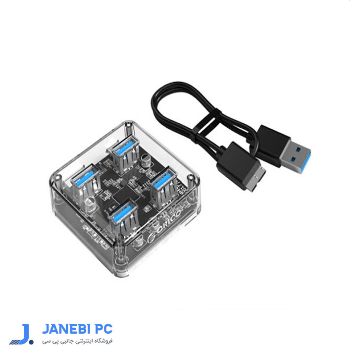 هاب 4 پورت USB3.0 جی پی سی مدل VS545