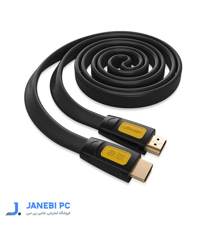 کابل HDMI فلت یوگرین مدل 11187 HD101 طول 5 متر