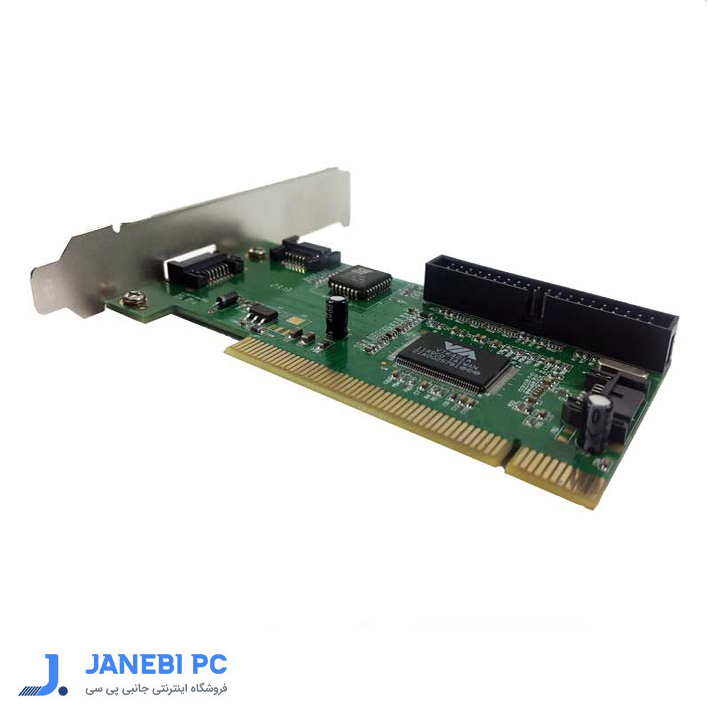 کارت PCI به eSATA/SATA/IDE جی پی سی مدل VT6421A