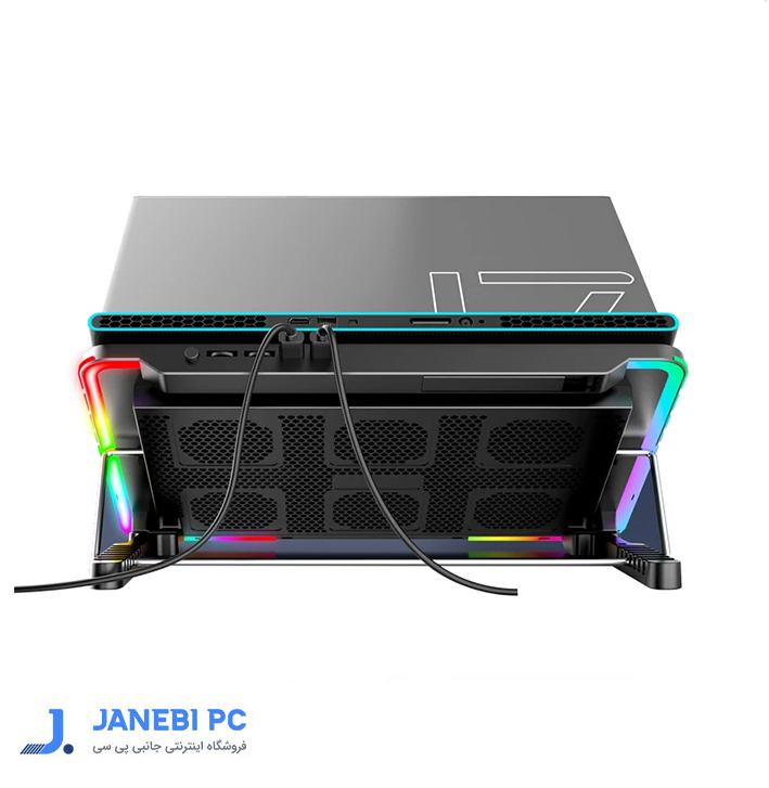 پایه خنک کننده لپ تاپ کول کلد مدل F5-RGB
