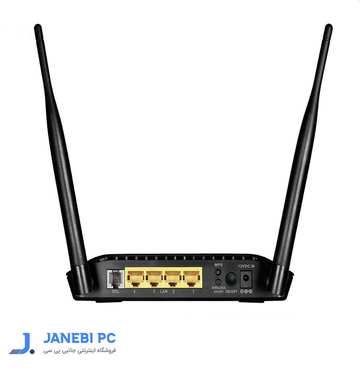 مودم روتر ADSL 2 PLUS بی سیم N300 دی لینک مدل DSL 2740 U