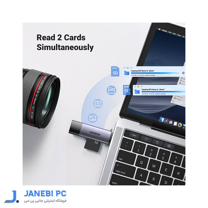 کارت خوان USB3.0 یوگرین مدل CM185 50705