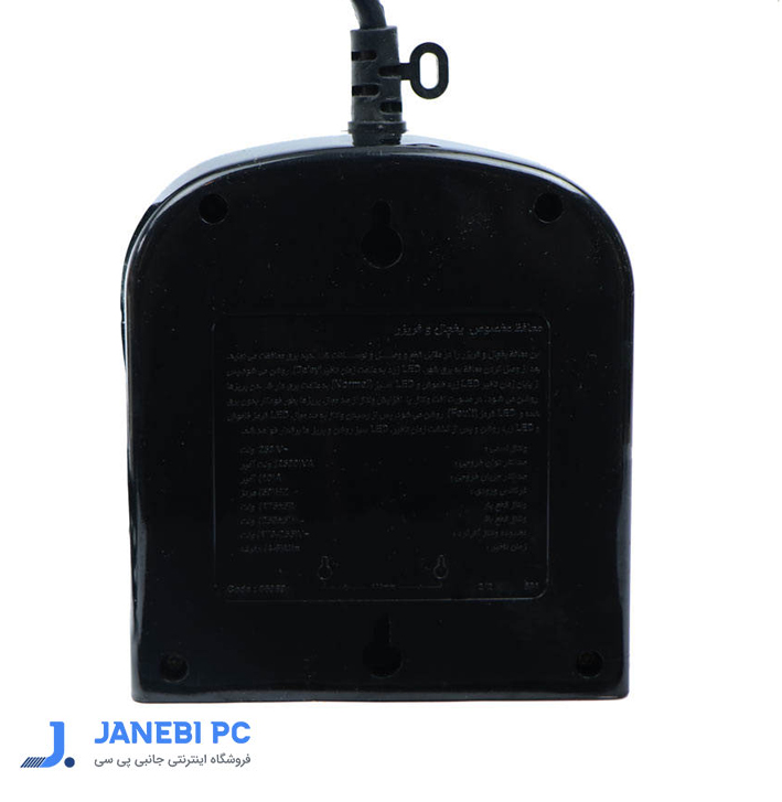 محافظ ولتاژ و چندراهی برق پارت الکتریک مدل 8787 طول کابل 1.8 متر 