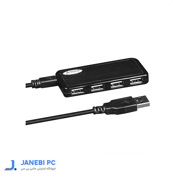 هاب 4 پورت USB2.0 ای فور تک مدل HUB64