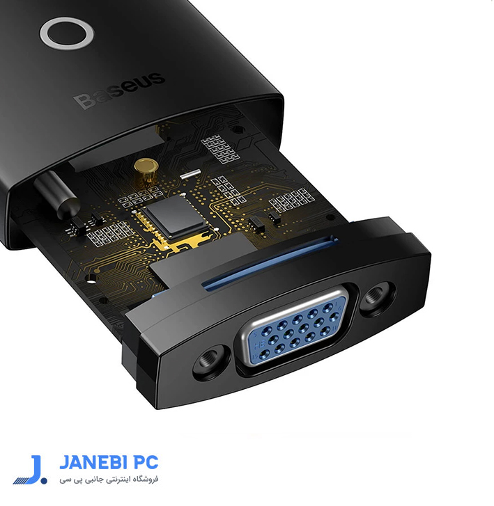 کابل اچ دی ام آی به وی جی آ بیسوس Baseus WKQX010001 Lite Series Adapter HDMI To VGA