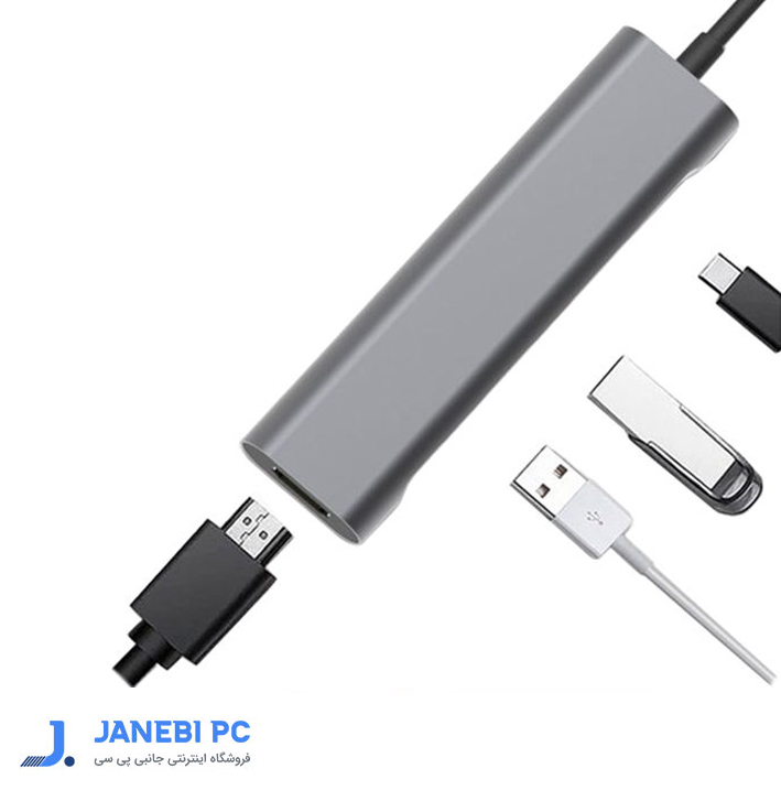 هاب 4 پورت USB3.0 بلواندلس مدل BS-HD401 