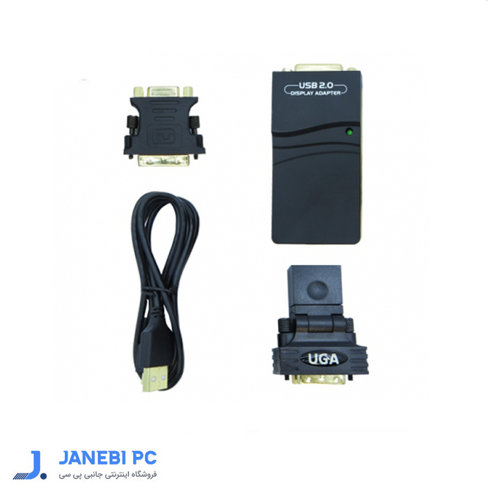 مبدل تصویری USB2.0 به DVI/VGA/HDMI فرانت مدل FN-U2D102