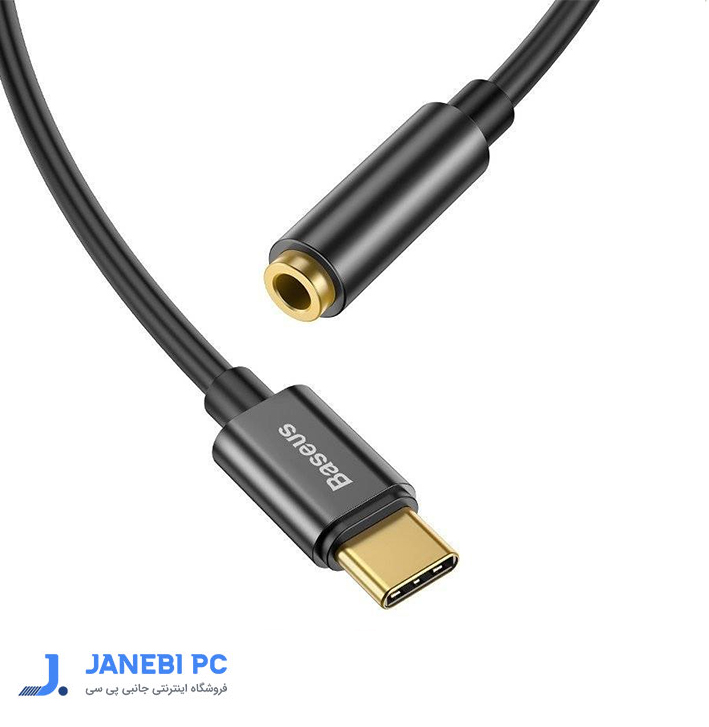 مبدل USB-C به جک 3.5 باسئوس مدل CATL54-01