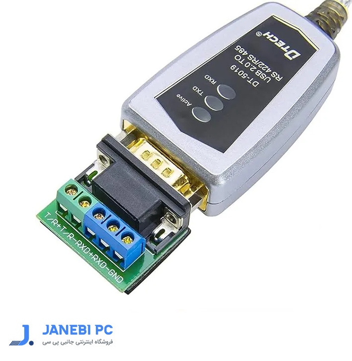 کابل پورت سریال DTECH USB 2.0 به RS422/RS485 