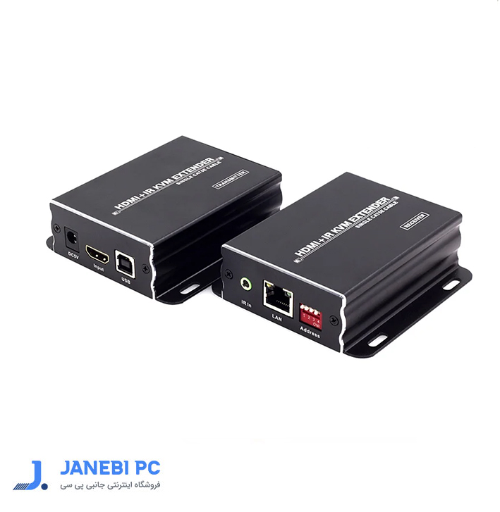 افزایش طول 1.4 HDMI و USB بر روی کابل شبکه تا 120 متر لایمستون LS-HKE120