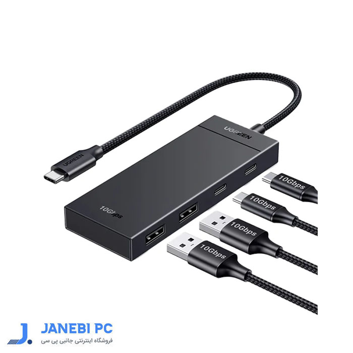 هاب 4 پورت Type-C یوگرین مدل CM806-35583