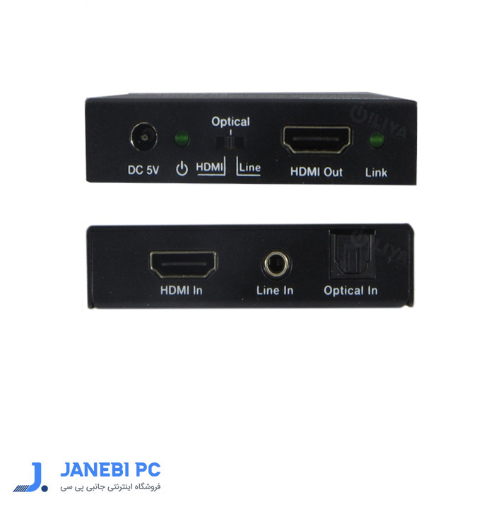 مبدل ادغام کننده صدا وتصویر HDMI 2.0b پشتیبانی از HDCP2.2 فرانت مدل FN-A210