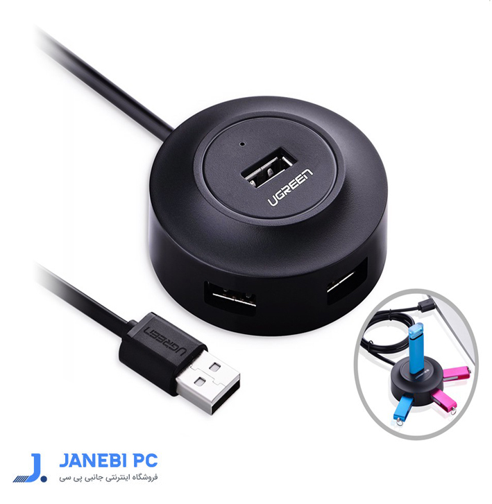 هاب 4 پورت USB2.0 یوگرین مدل CR106 20277