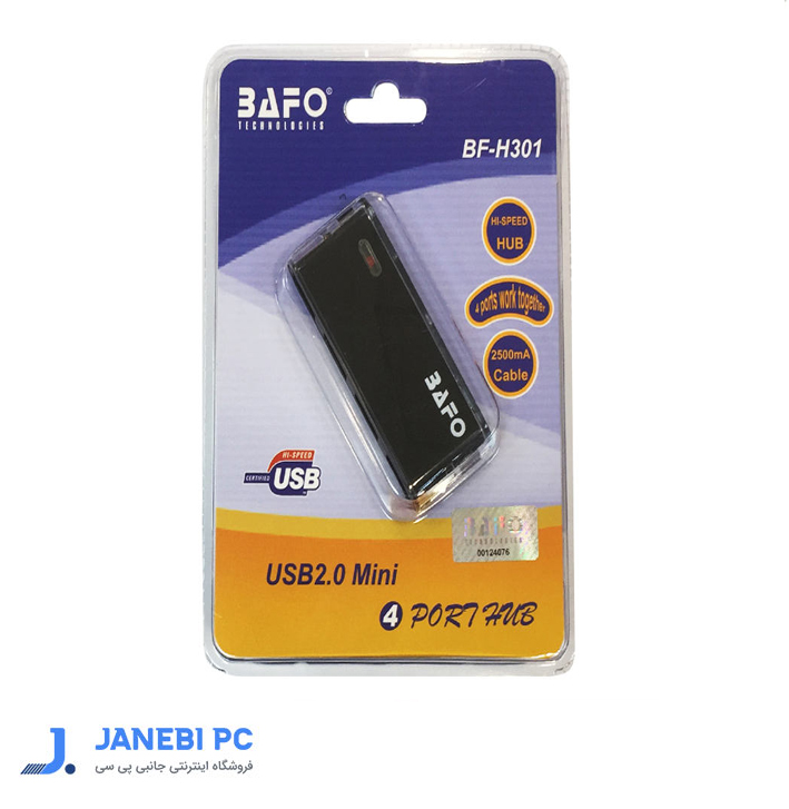هاب 4 پورت USB2.0 بافو مدل BF-H301