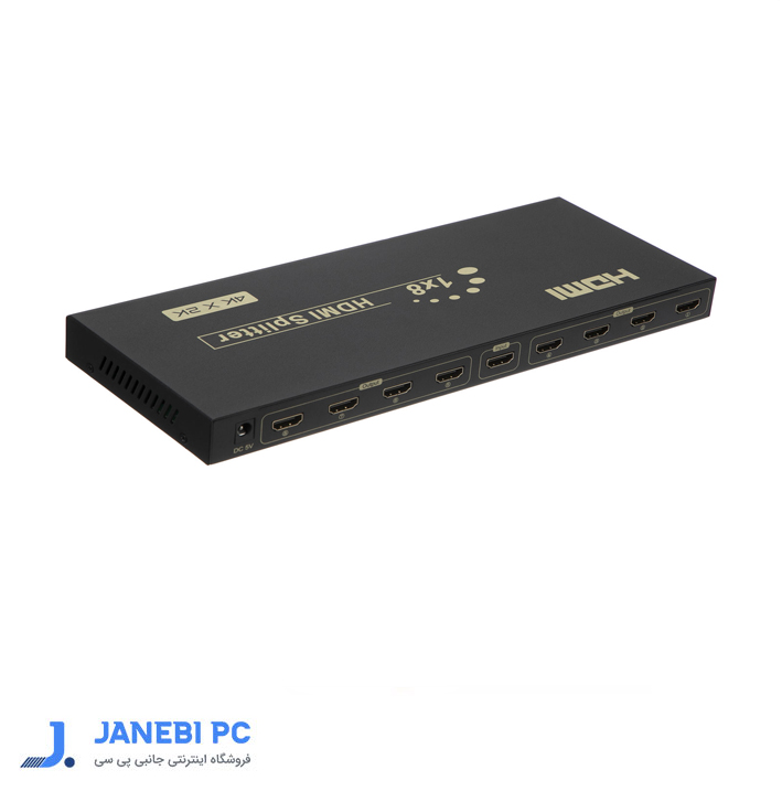 اسپلیتر 8 پورت HDMI مدل FJ-SMHK 108