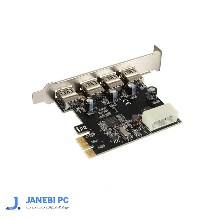 کارت PCI-E چهار پورت USB 3.0 رویال